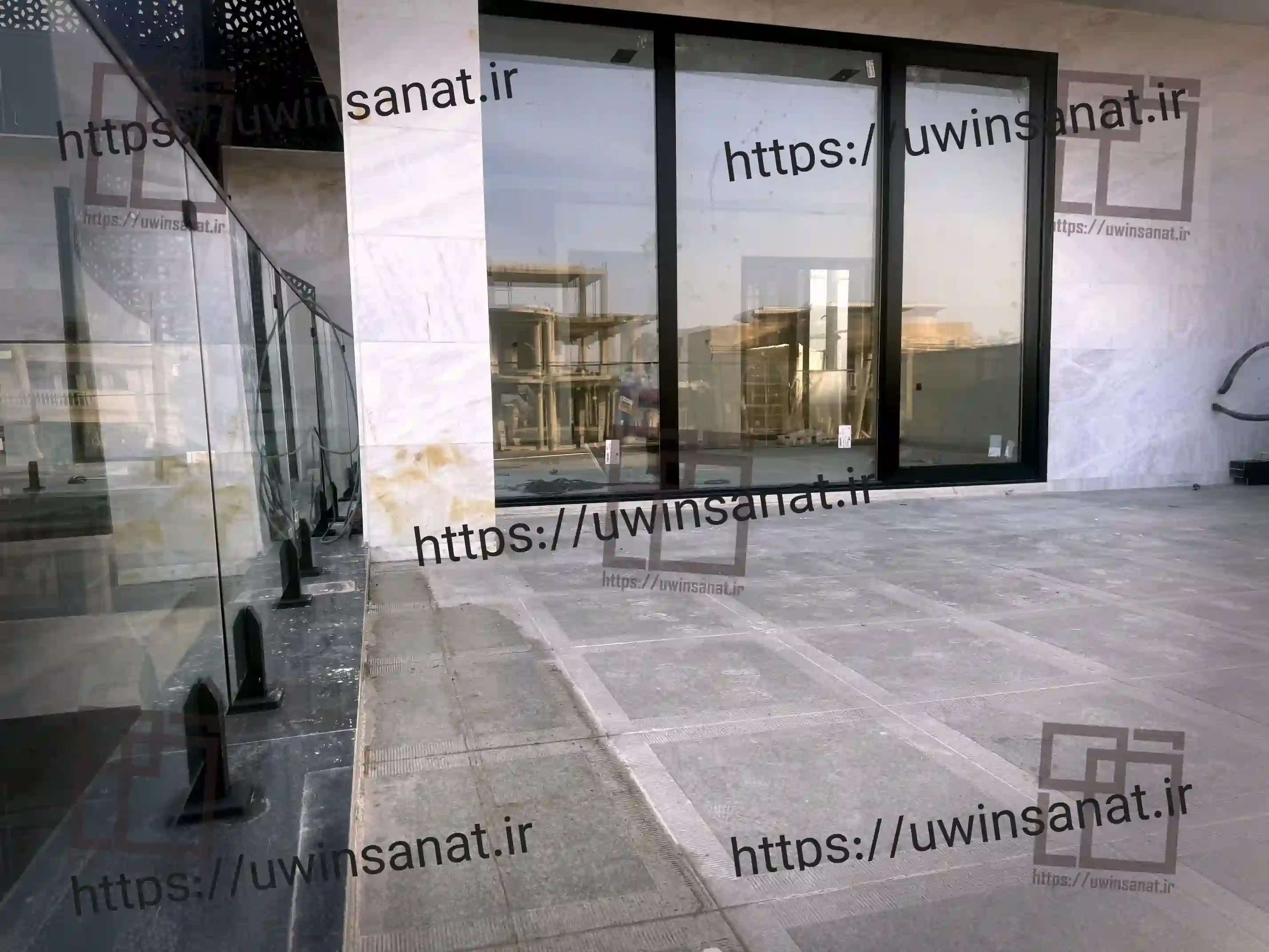 پروژه-کریمیان-ساخت-نصب-پنجره‌-ترمال-بریک-کشویی-مونوریل-7