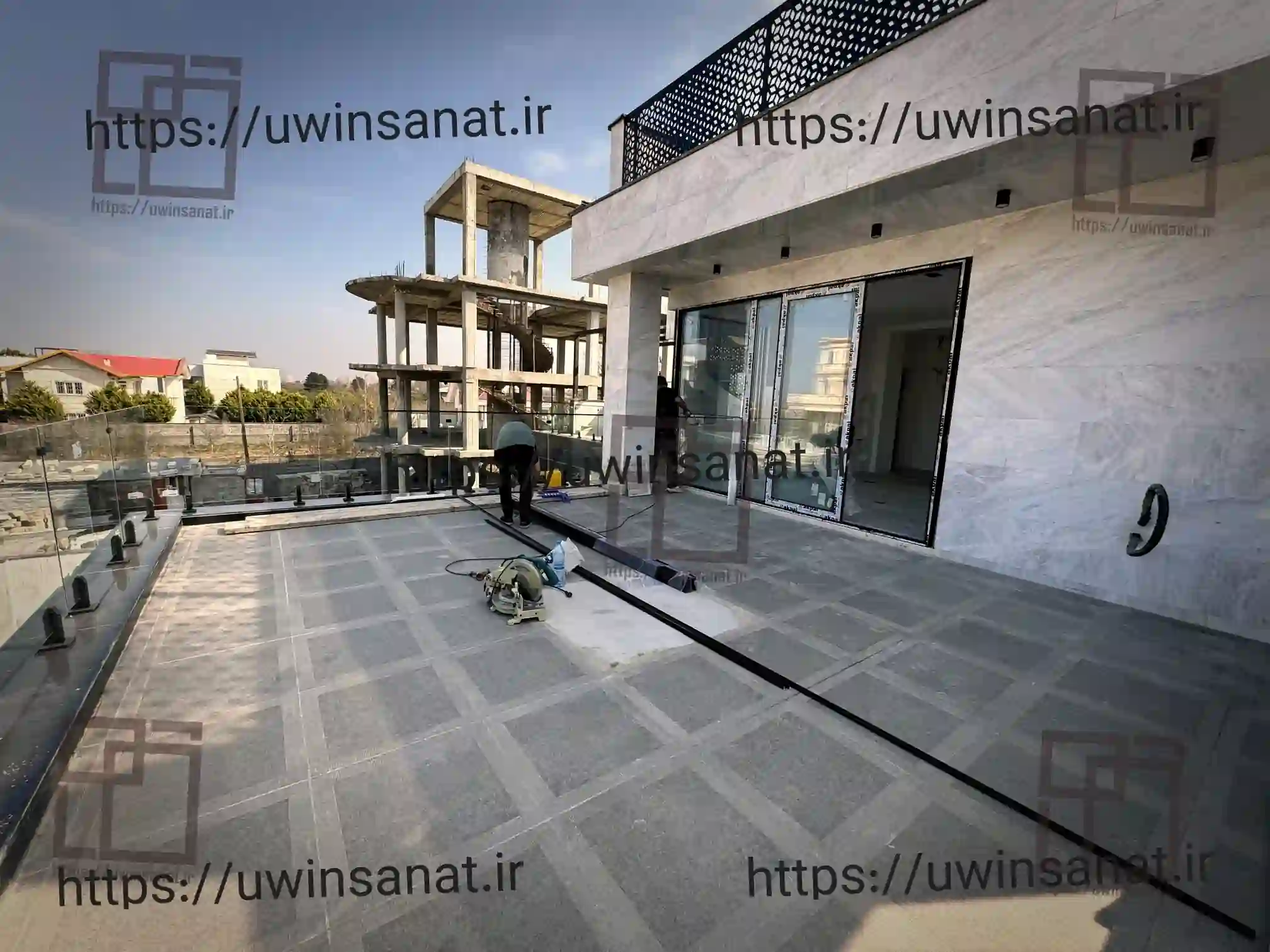 پروژه-کریمیان-ساخت-نصب-پنجره‌-ترمال-بریک-کشویی-مونوریل-80
