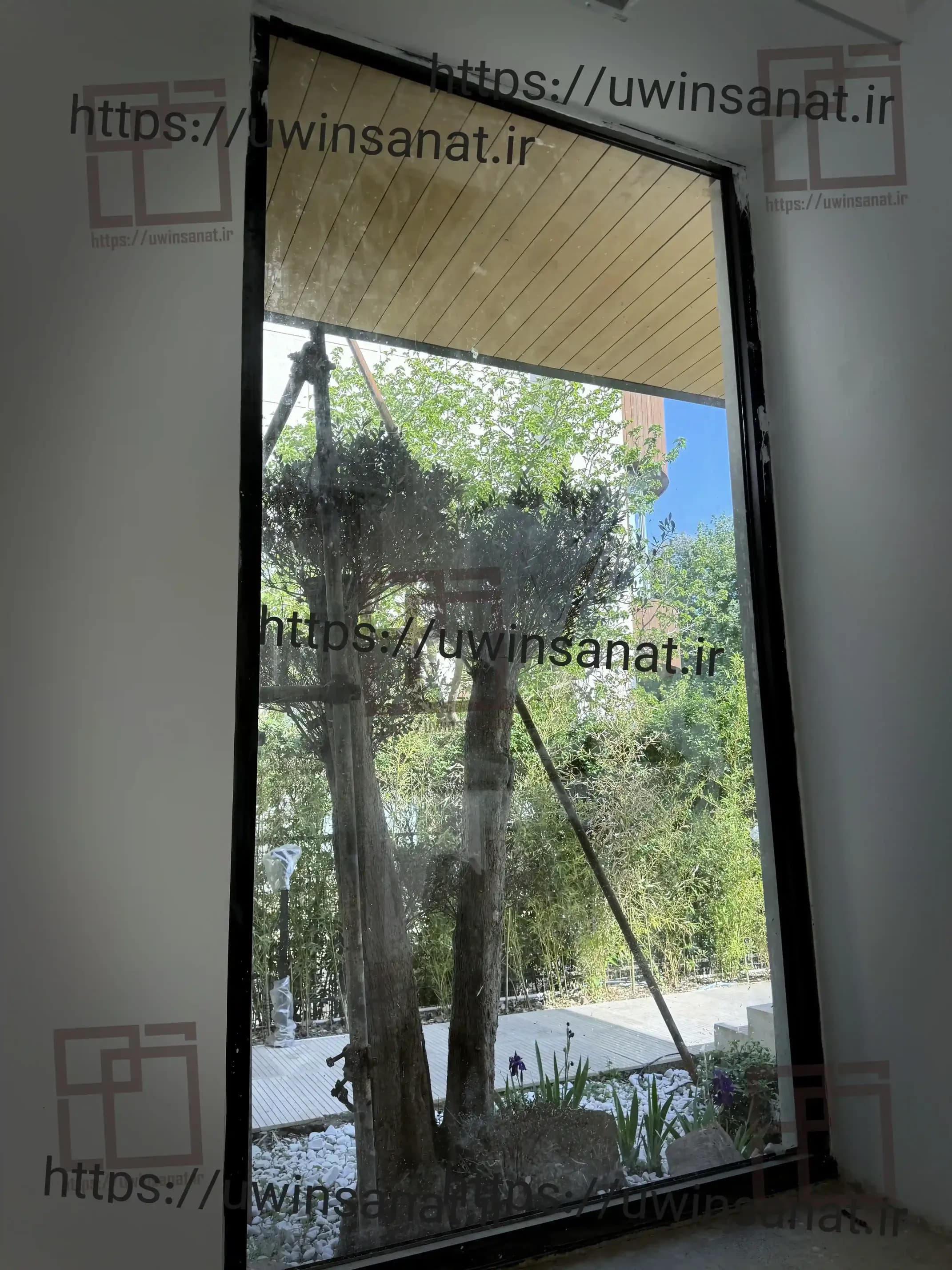 اجرای-نمای-کرتین-وال-و-سقف-اسکای-لایت-پروژه-ویلایی-لادن-28