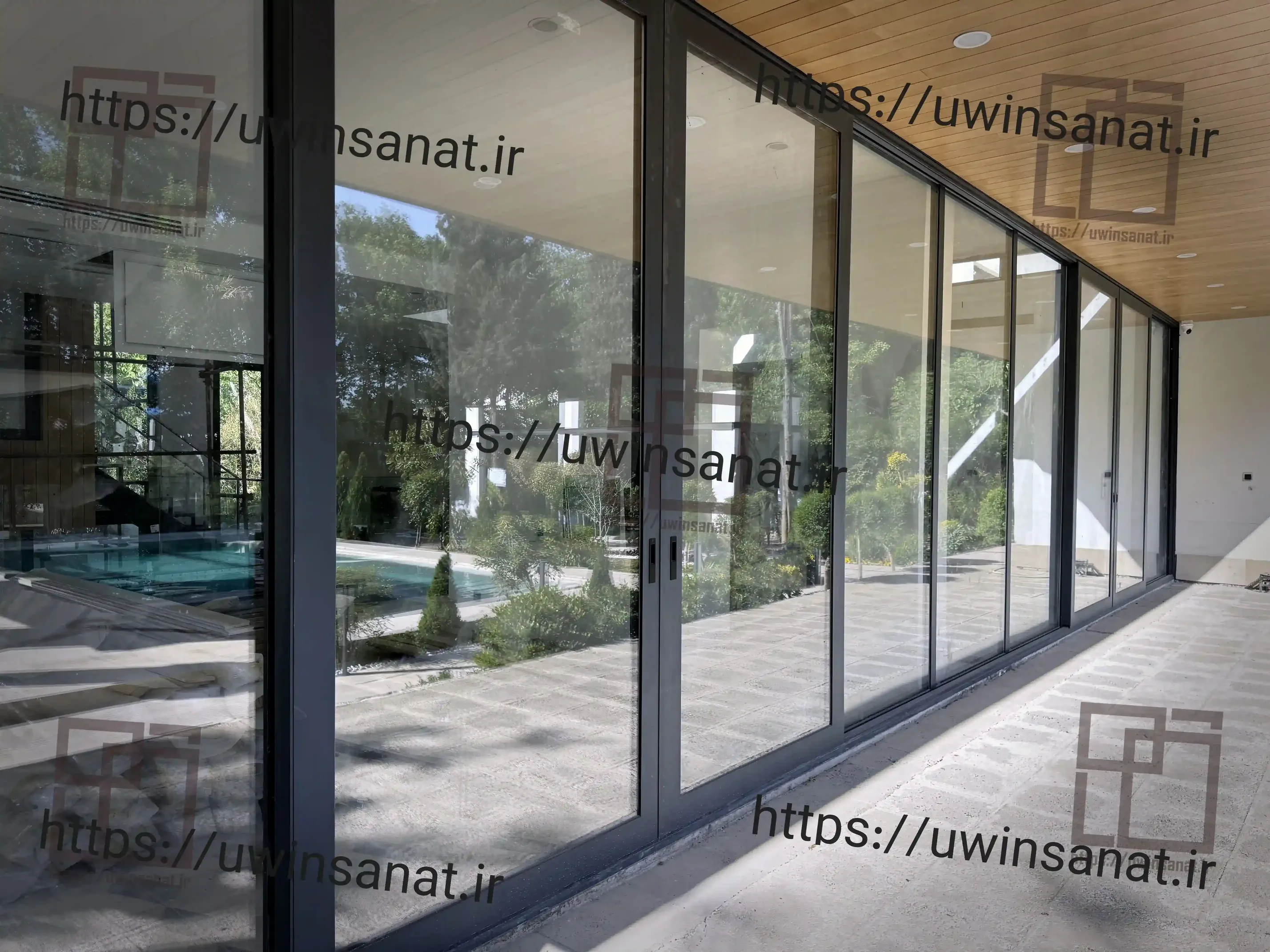 اجرای-نمای-کرتین-وال-و-سقف-اسکای-لایت-پروژه-ویلایی-لادن-36