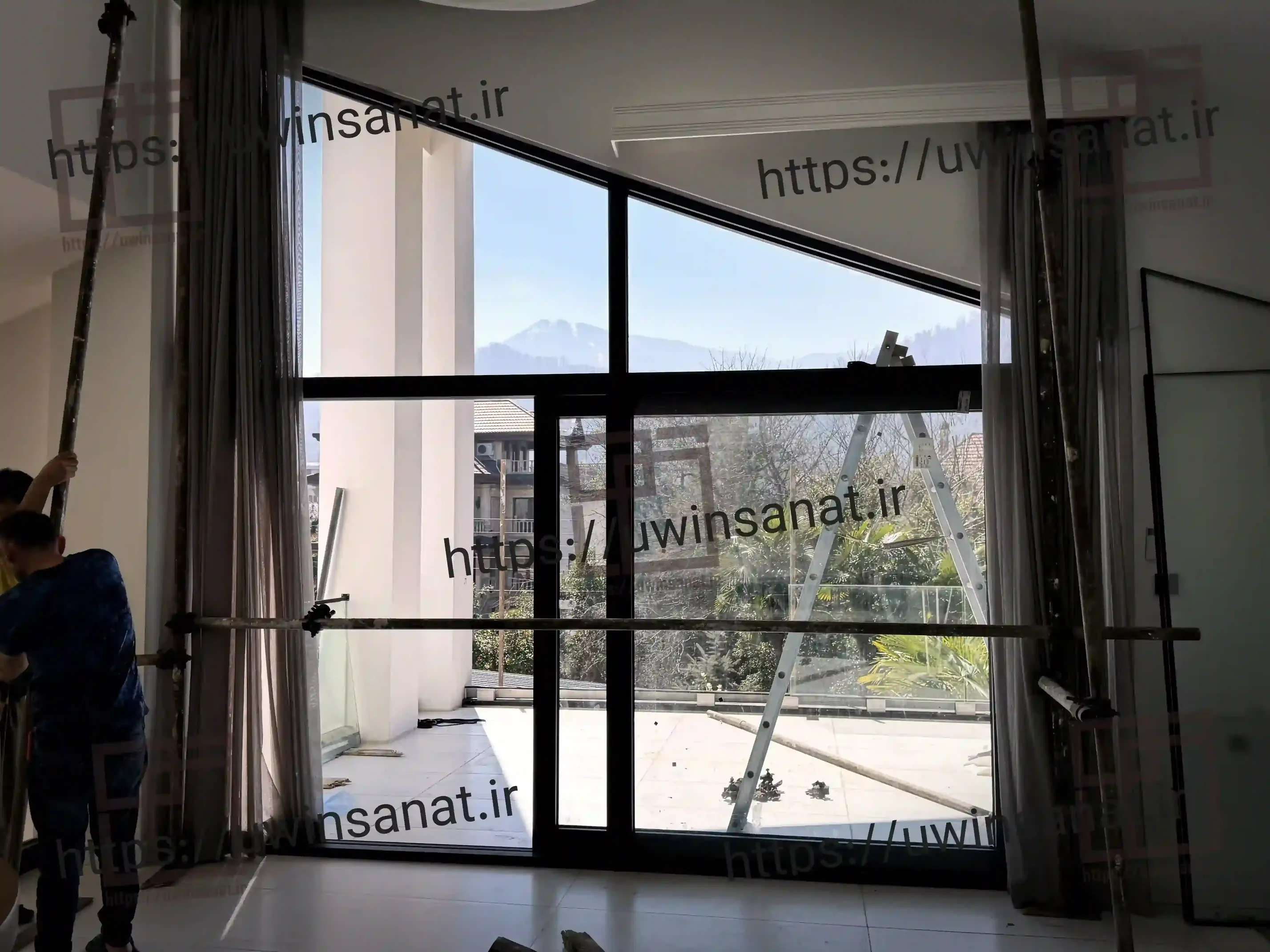 اجرای-پروژه-پنجره-ترمال-بریک-کشویی-در-متل-قو-7