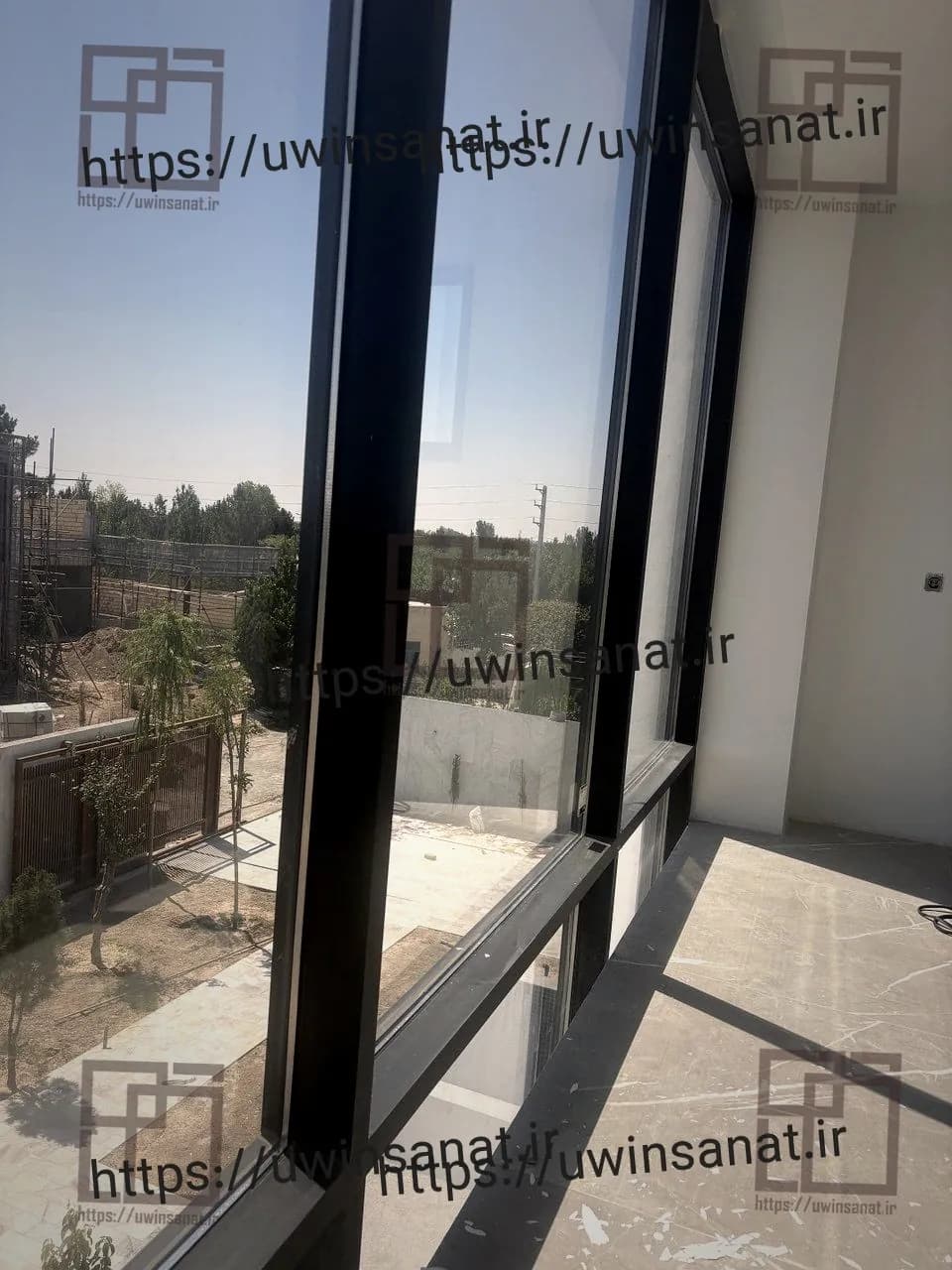 اجرای_نمای_کرتین_وال_ محدوده صفادشت (12)