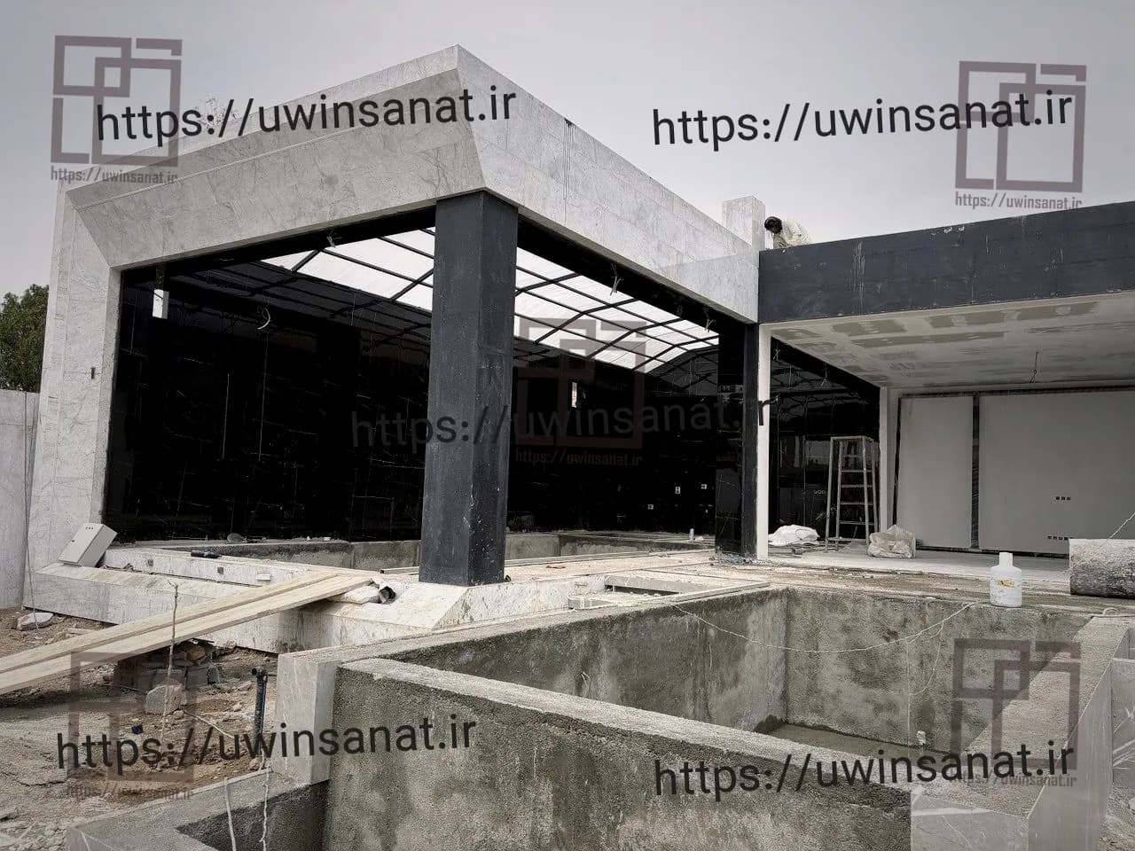 اجرای_نمای_کرتین_وال_ محدوده صفادشت (24)
