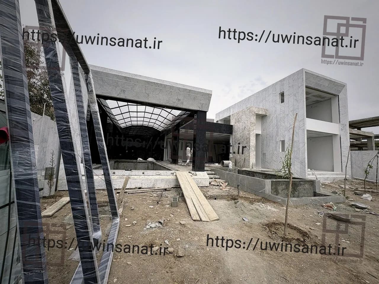 اجرای_نمای_کرتین_وال_ محدوده صفادشت (26)