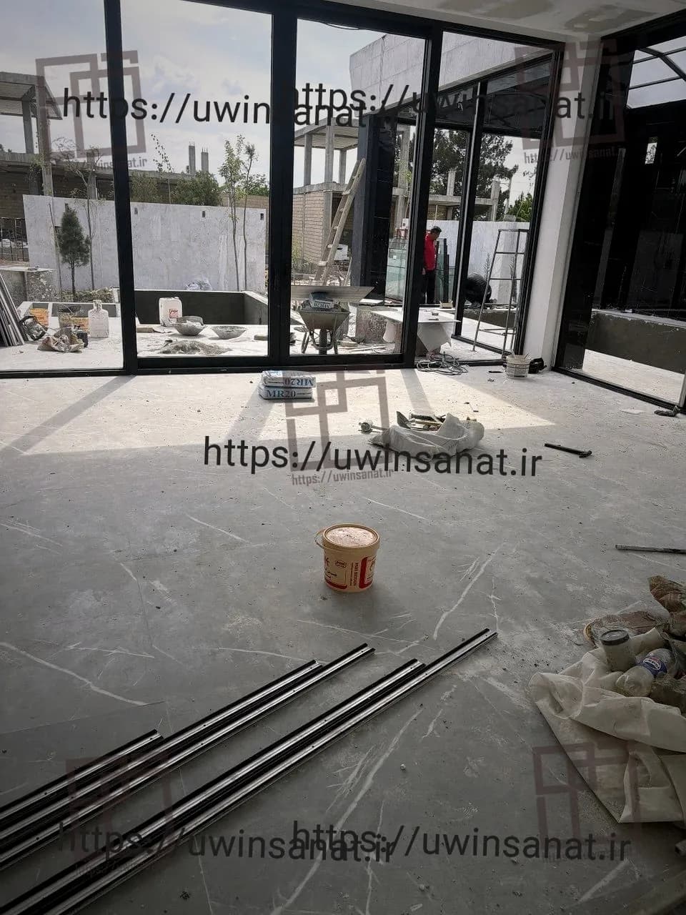 اجرای_نمای_کرتین_وال_ محدوده صفادشت (37)