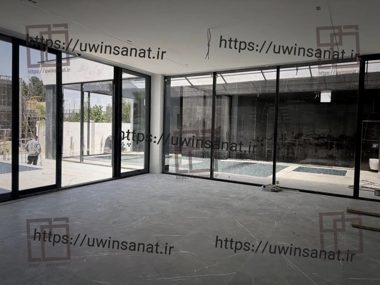 اجرای_نمای_کرتین_وال_ محدوده صفادشت (49)