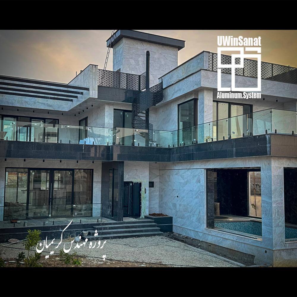 ساخت نصب آلومینیوم ترمال بریک کریمیان-3